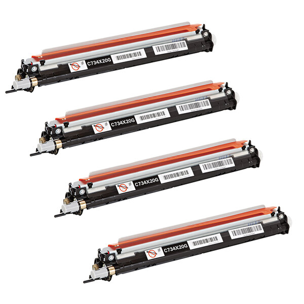 Lexmark C734X24G Laser Printer Photoconductor Kit 4/Pack