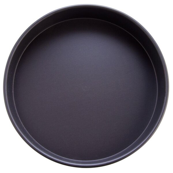 An American Metalcraft hard coat anodized aluminum round cake pan.