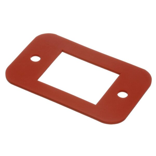 A red rectangular Jackson Air Gap Base gasket.