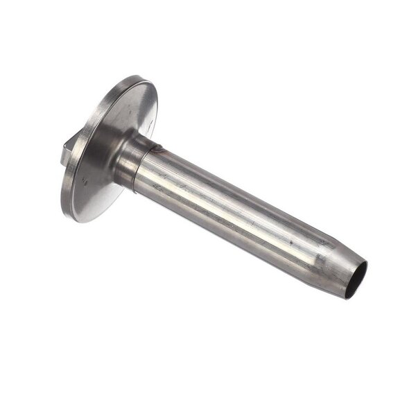 a metal object with a round base