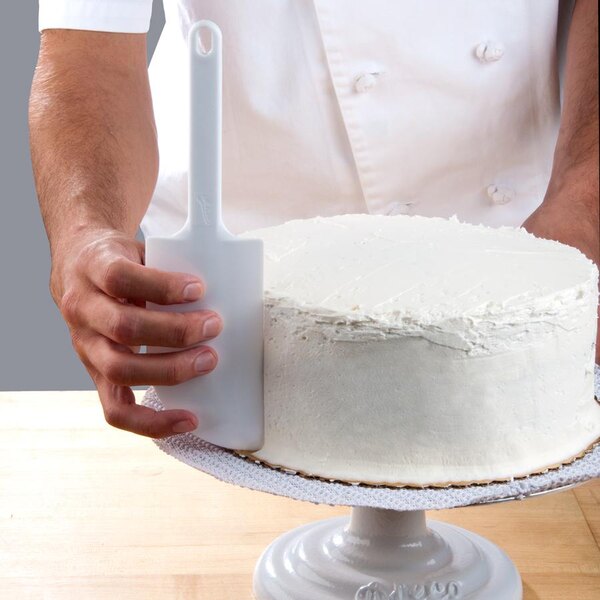 Silicone Cake Scraper Ice Creamer Spatula Cake Scraper Dough Cutter Pastry Tools 