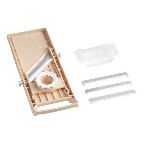 Benriner 186706 "Big Beni" Japanese Mandoline with 3 Interchangeable Blades