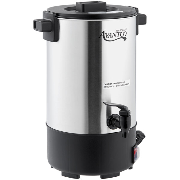 Electric Single 30 Cup Percolator Coffee Tea Beverage Urn Dripless Dispenser