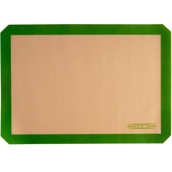 Premium Living silicone baking mat, half sheet, 16.5 l x 11.5 w x 0.75 mm  thick, reusable baking