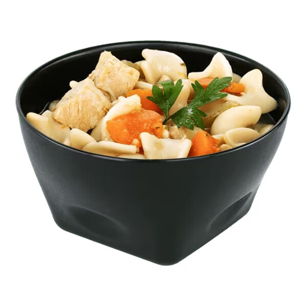 Dinex DX9300B03 Tropez 9 oz. Onyx High-Temp Convection Bowl - 48/Case