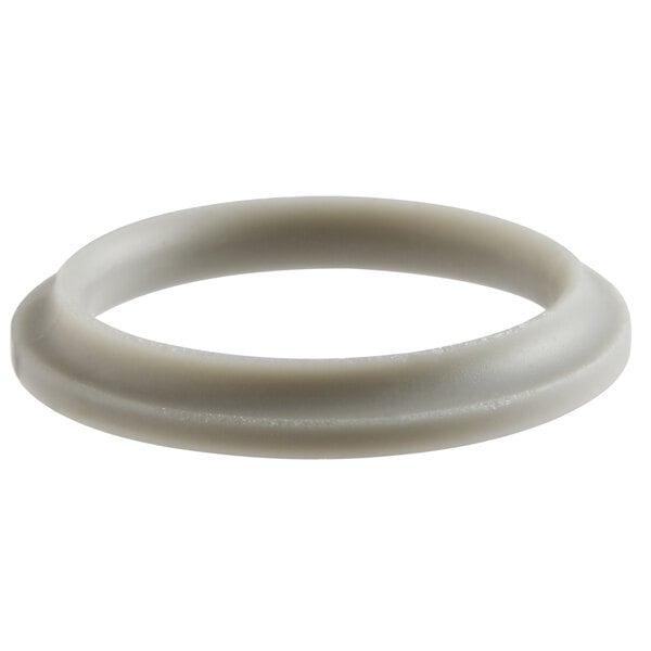 a white round object with a hole