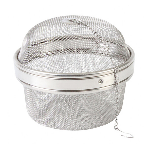 4 3/8" Stainless Steel Tea Ball Infuser with Chain