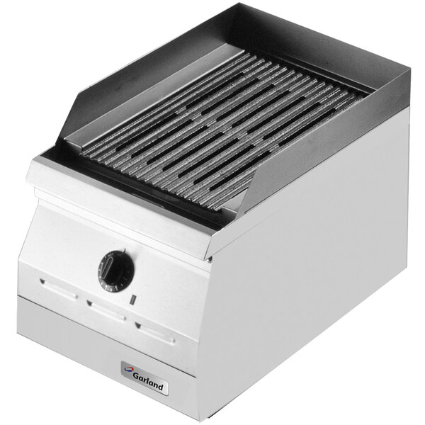 A Garland Designer Series electric countertop charbroiler with a grill plate.