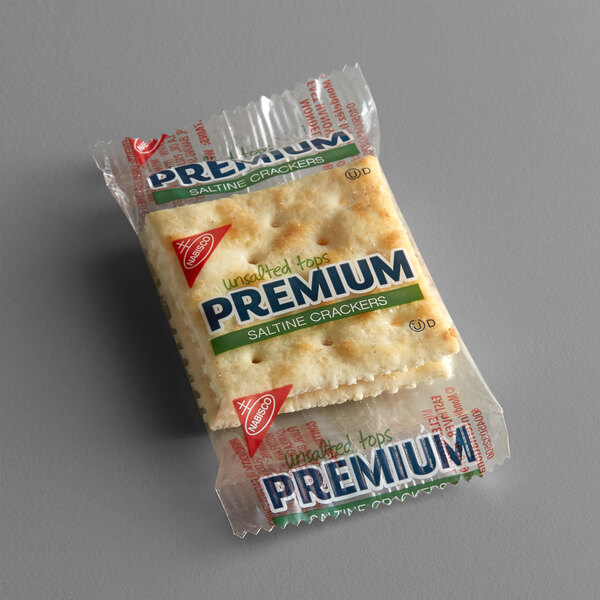 Nabisco Premium 2 Count 0 20 Oz Unsalted Tops Saltine Crackers