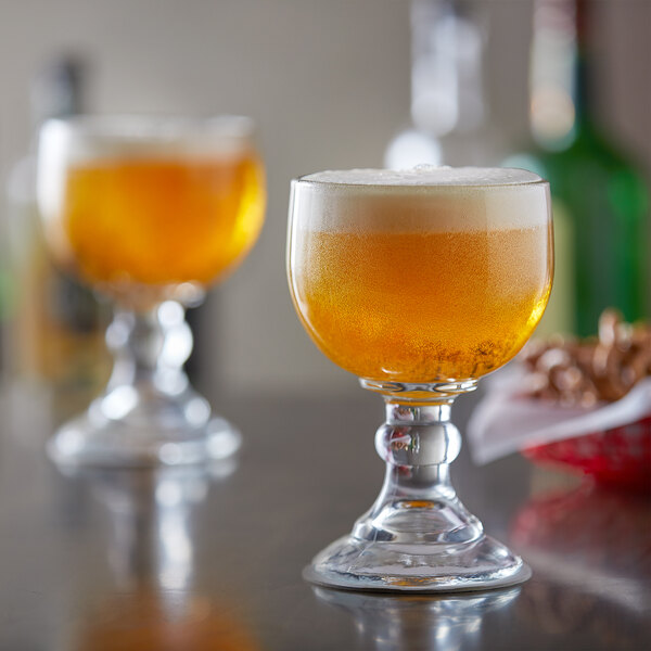 18 oz. Schooner Glass Sample Glassware Acopa