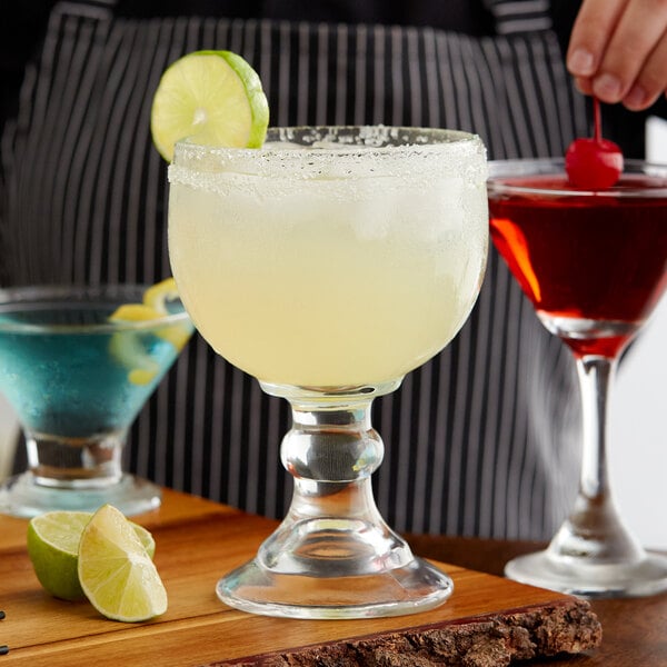 18 oz. Schooner Glass Sample Glassware Acopa