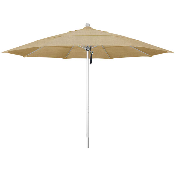 a close-up of a beach umbrella