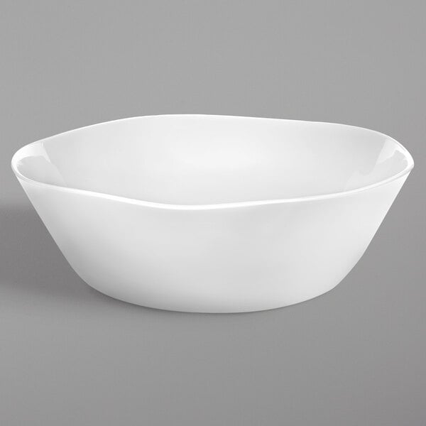 An American Metalcraft white melamine serving bowl.