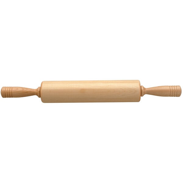 A Fletchers' Mill maple wood rolling pin.