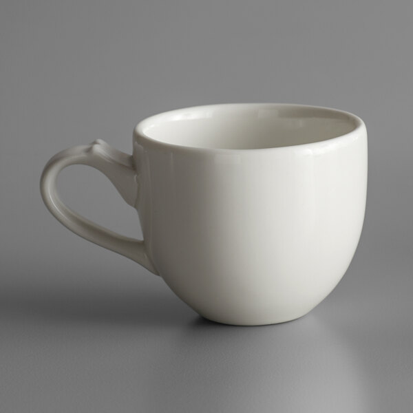 RAK Porcelain ANCU08 Anna 2.7 oz. Ivory Porcelain Espresso ...