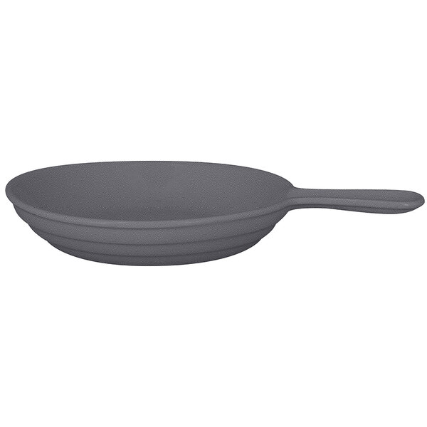A black RAK Porcelain stone gray frying pan with a handle.