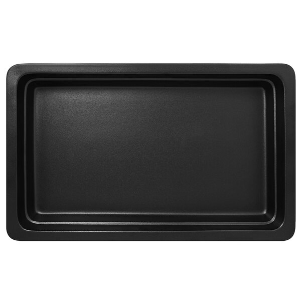 A black rectangular RAK Porcelain gastronorm pan.