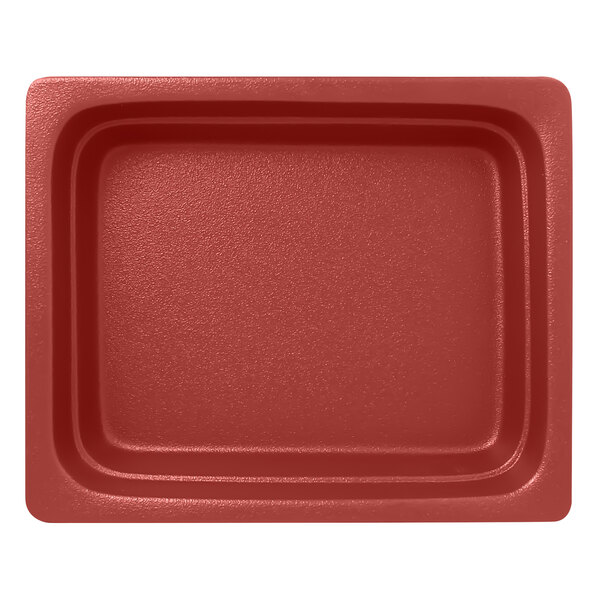 a red square object with a shadow