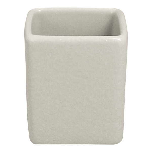 A white rectangular RAK Porcelain Neo Fusion ramekin.