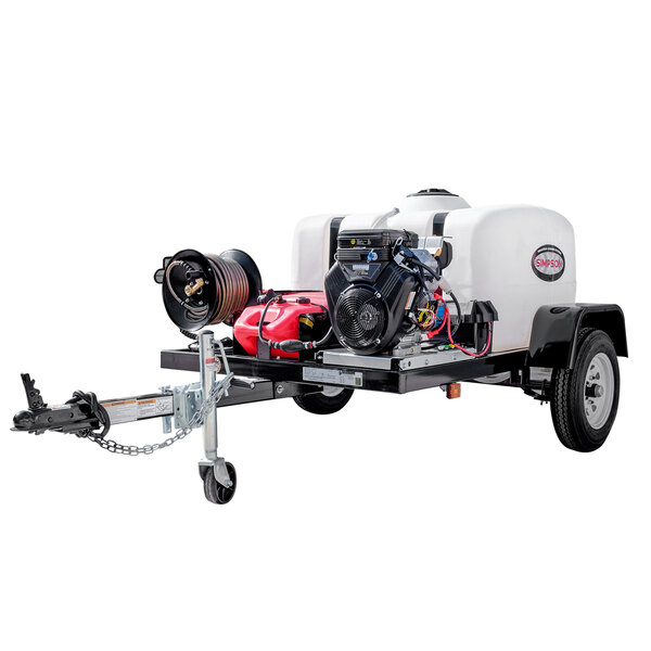Simpson 95004 Trailer Pressure Washer with Vanguard Engine and 150