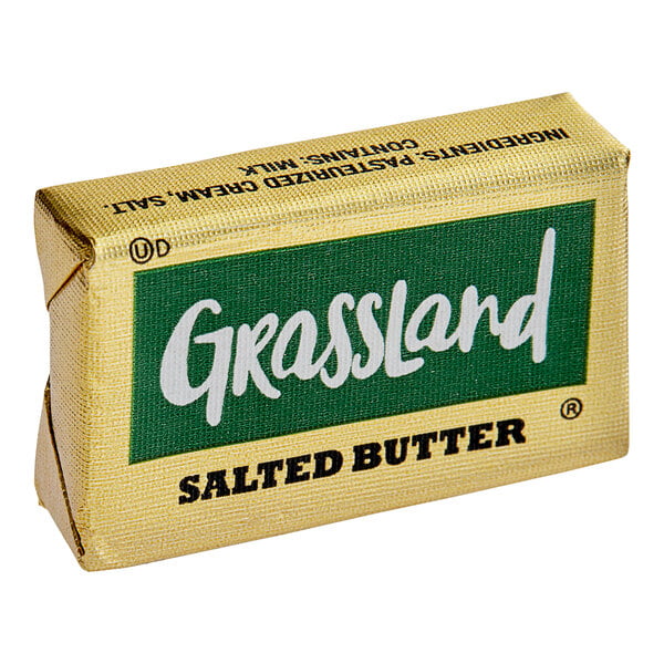 A package of Grassland salted butter chips.