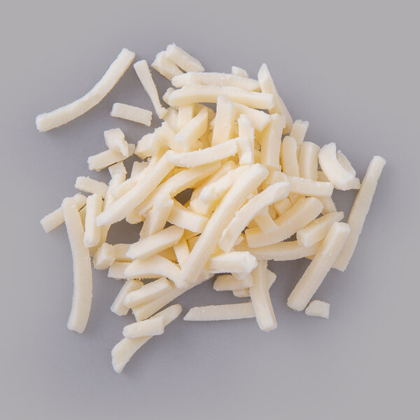 a pile of white cheese