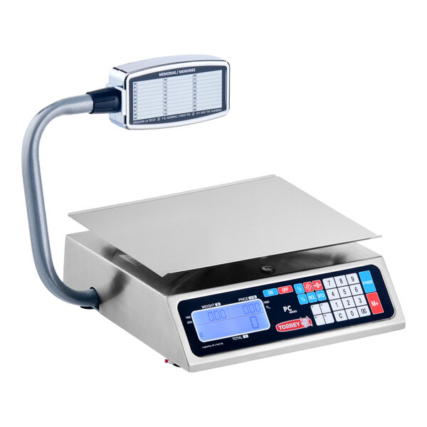 Tor Rey PC-40LT 40 lb. Digital Price Computing Scale, Legal for Trade