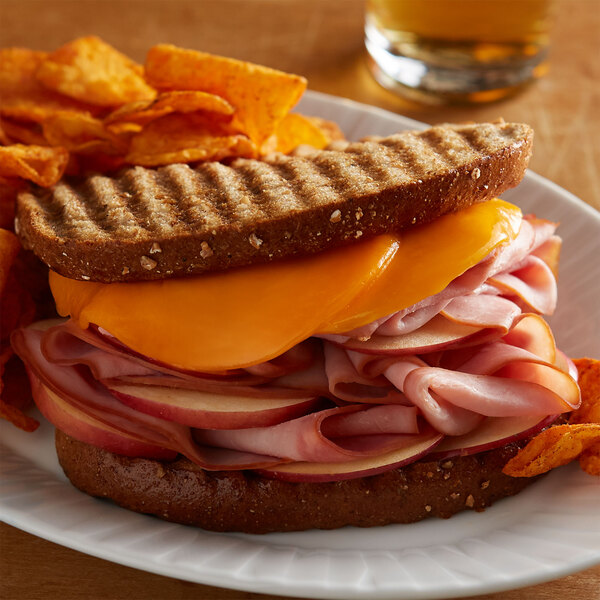 Oak Grove Dairy 6 lb. Yellow Colby Longhorn Cheese 4/Case