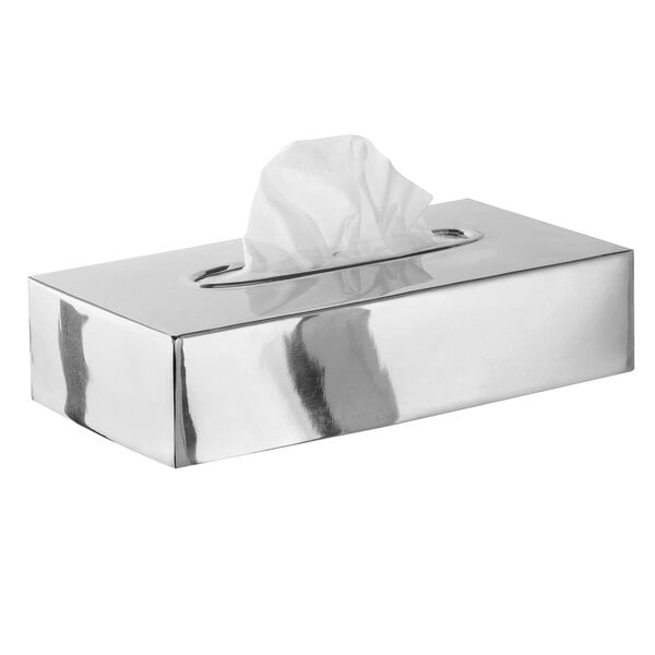 stainless steel tissue box cover