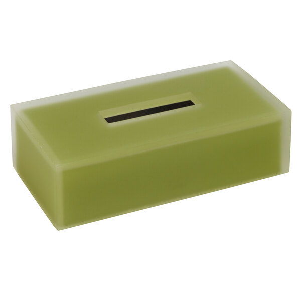 flat tissue box