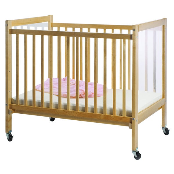 clear acrylic baby crib