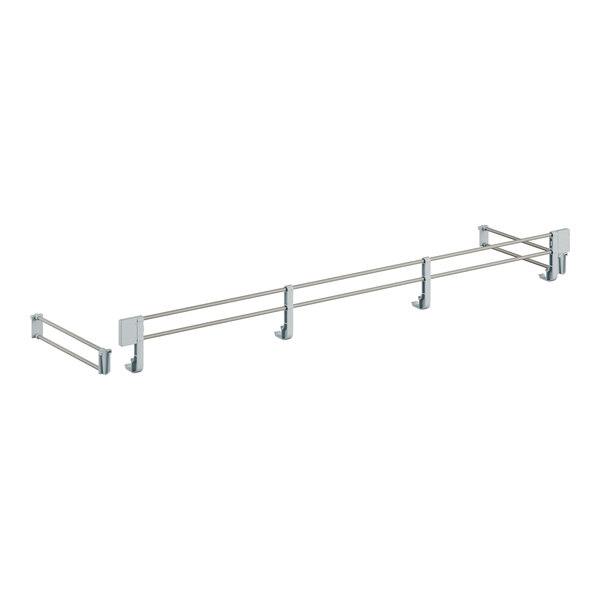 A metal bar with two metal rods on each side.