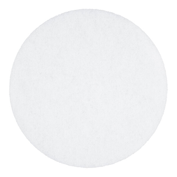 Scrubble by ACS 41-20 Type 41 20" White Polishing Floor Pad