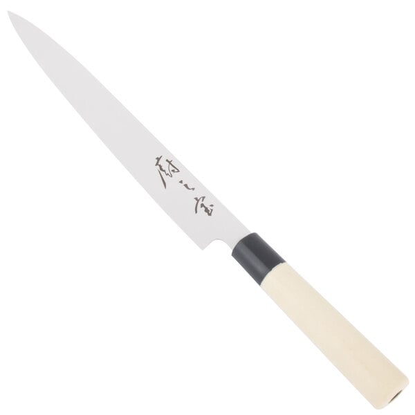 Mercer M24407PL Knife Santoku 7 Nsf Rubber Handle