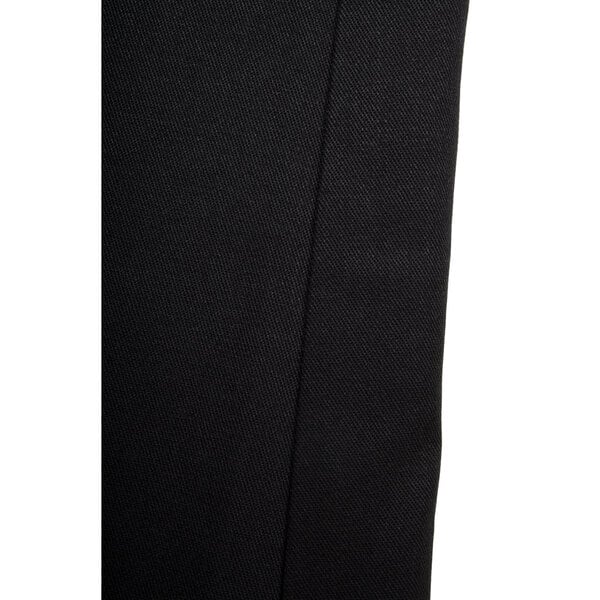 Chef Revival black chef trousers with a zipper.