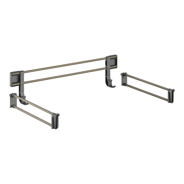 Cambro CPR14243151 Three-Quarter Shelf Rail Kit for 14" x 24" Cambro Camshelving® Premium Stationary or Mobile Units