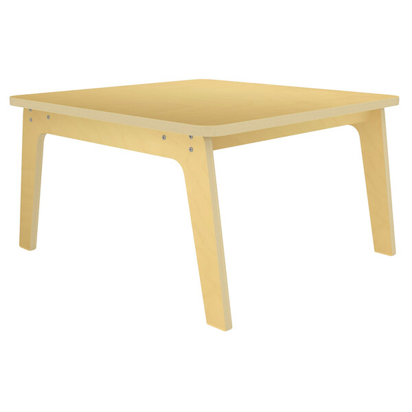 a table with legs and a square top