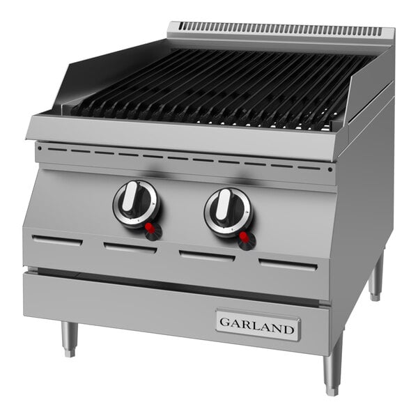 Garland GD-18RBFF Designer Series Liquid Propane 18" Radiant Charbroiler with Flame Failure Protection - 45,000 BTU