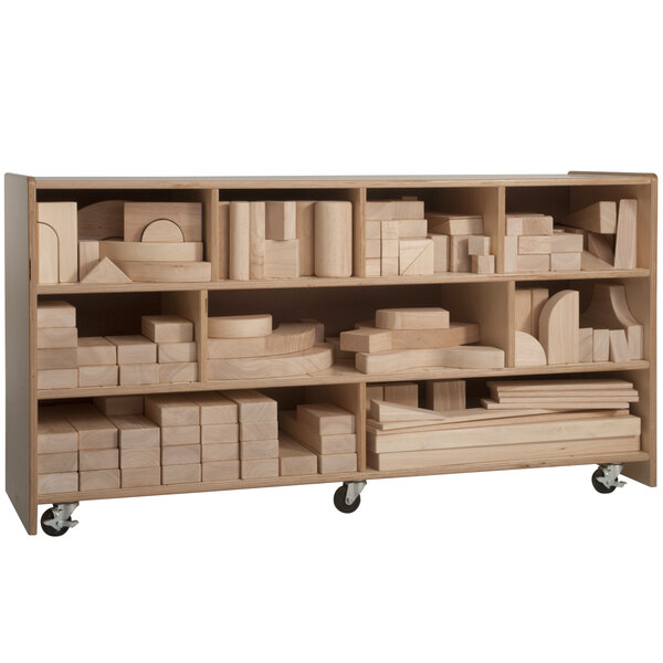 childrens wooden storage
