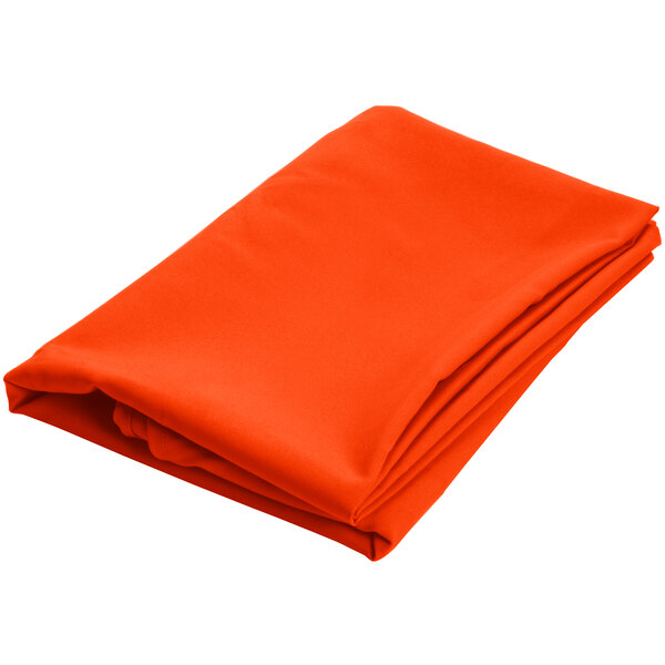 a close-up of a red cloth