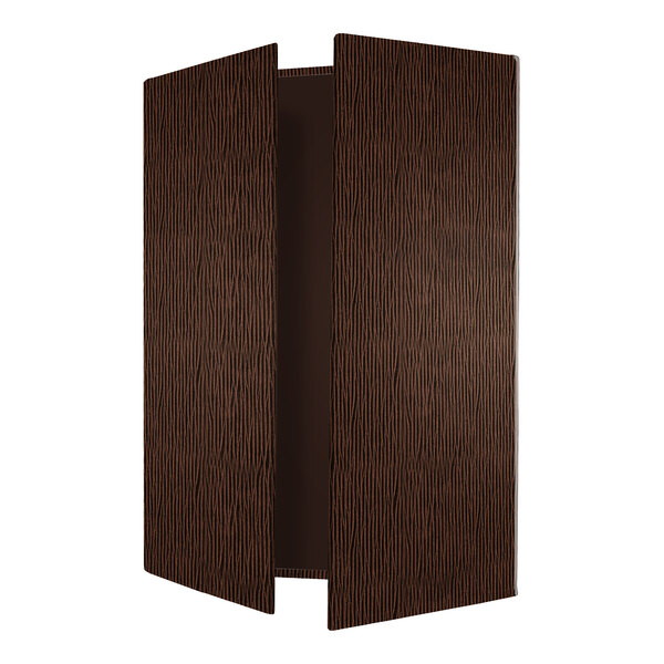 Menu Solutions 855D Slim Line 4 1/4" x 8 1/2" x 14" Gatefold Style 3 View Menu Cover