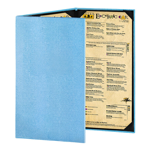 Menu Solutions 830D Slim Line 8 1/2" x 14" 3 View Continuous Menu Cover