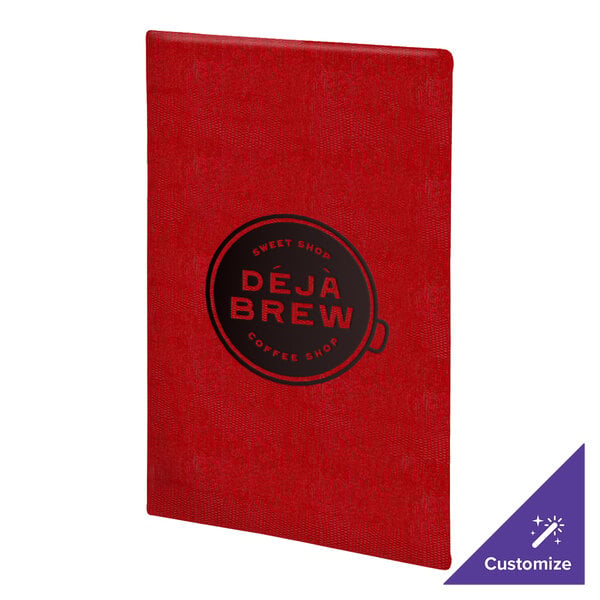 Menu Solutions 810G Slim Line 11" x 17" Customizable 1 View Menu Cover