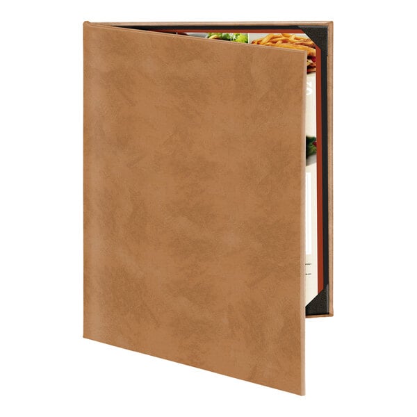 Menu Solutions K020C Kensington 8 1/2" x 11" 2 View Menu Cover