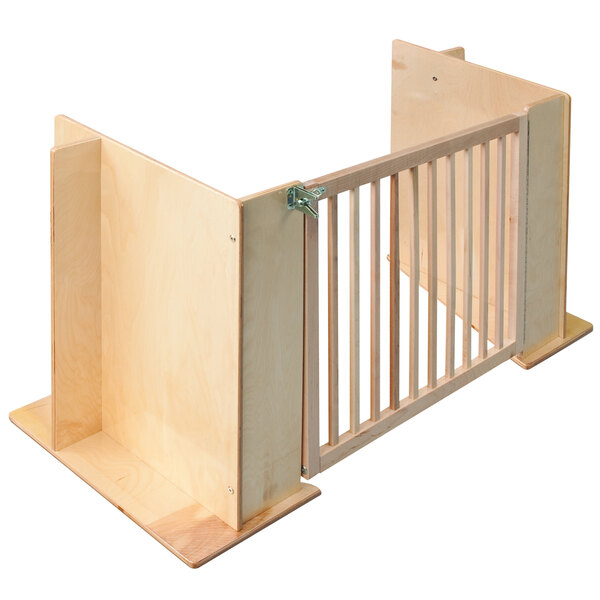 Whitney Brothers WB1114 58" x 20" x 27" Children's Wood Room Divider Gate