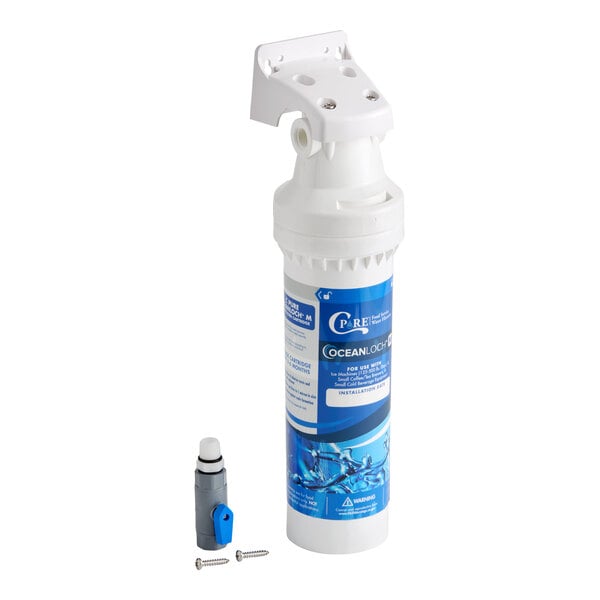 C Pure Oceanloch+ M Water Filtration System with Oceanloch+ M Cartridge 1 Micron Rating and 1.67 GPM