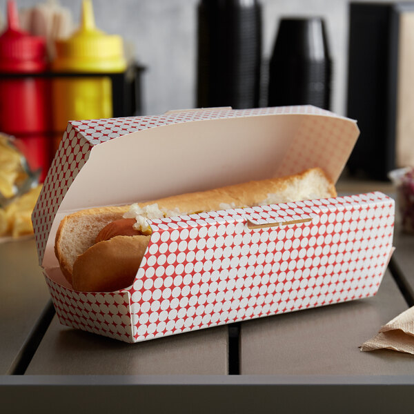 hot dog to go containers