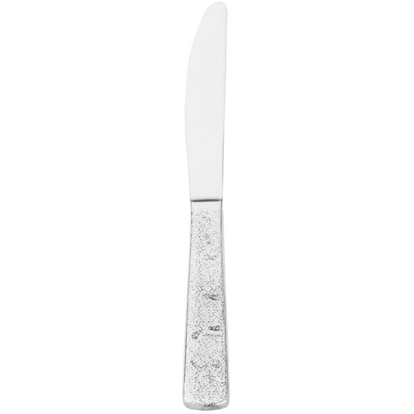 A silver Walco Vestige butter knife with a shiny handle.