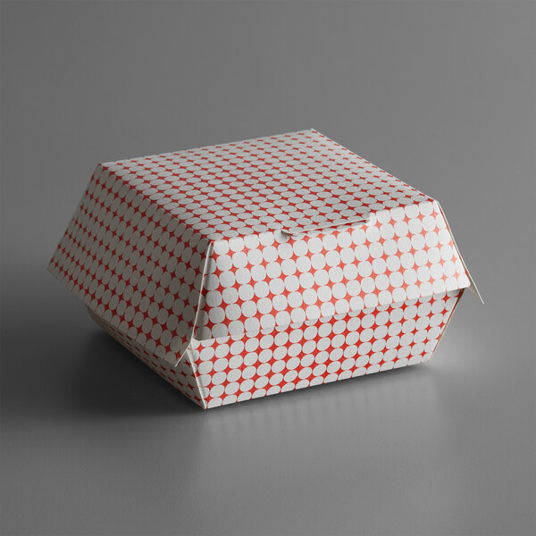 Download Red Plaid Hinged Paper Sandwich Container 4 X 4 X 2 3 4 125 Pack