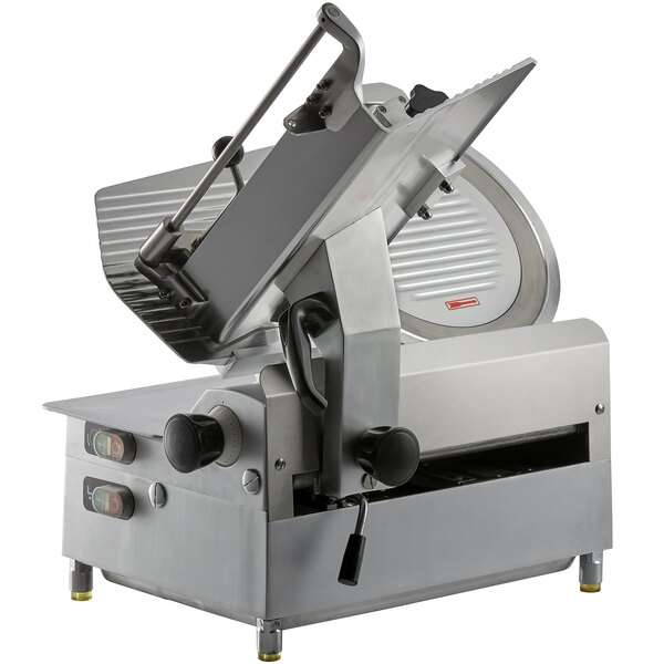 Avantco SL713A 13" Medium-Duty Automatic Meat Slicer with Manual Use